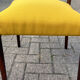 Newly upholstered Mid Century Vintage rosewood chairs