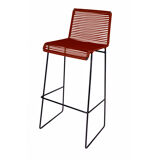 Bar stool gran cenote burgundy boqa