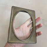 Antique brass frame
