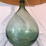 Dame Jeanne which can be used as a lamp
