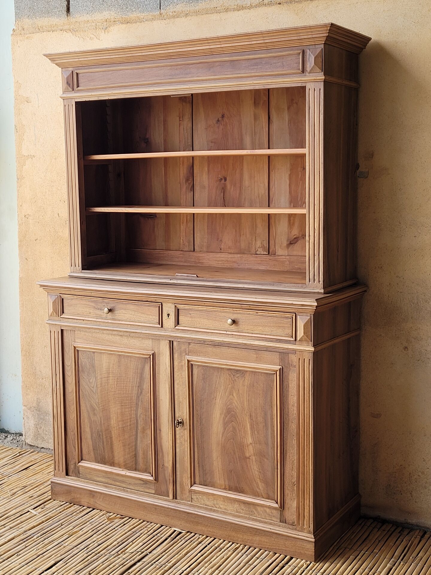 Solid walnut dresser - renovated