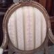 Pair of Louis XVI-style medallion armchairs from Napoleon III