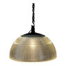 Holophane half-ball pendant light
