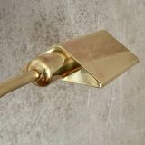 70's brass reading floor lamp