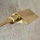 Brass reading floor lamp, 1970s