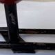 Coat rack with 2 hooks