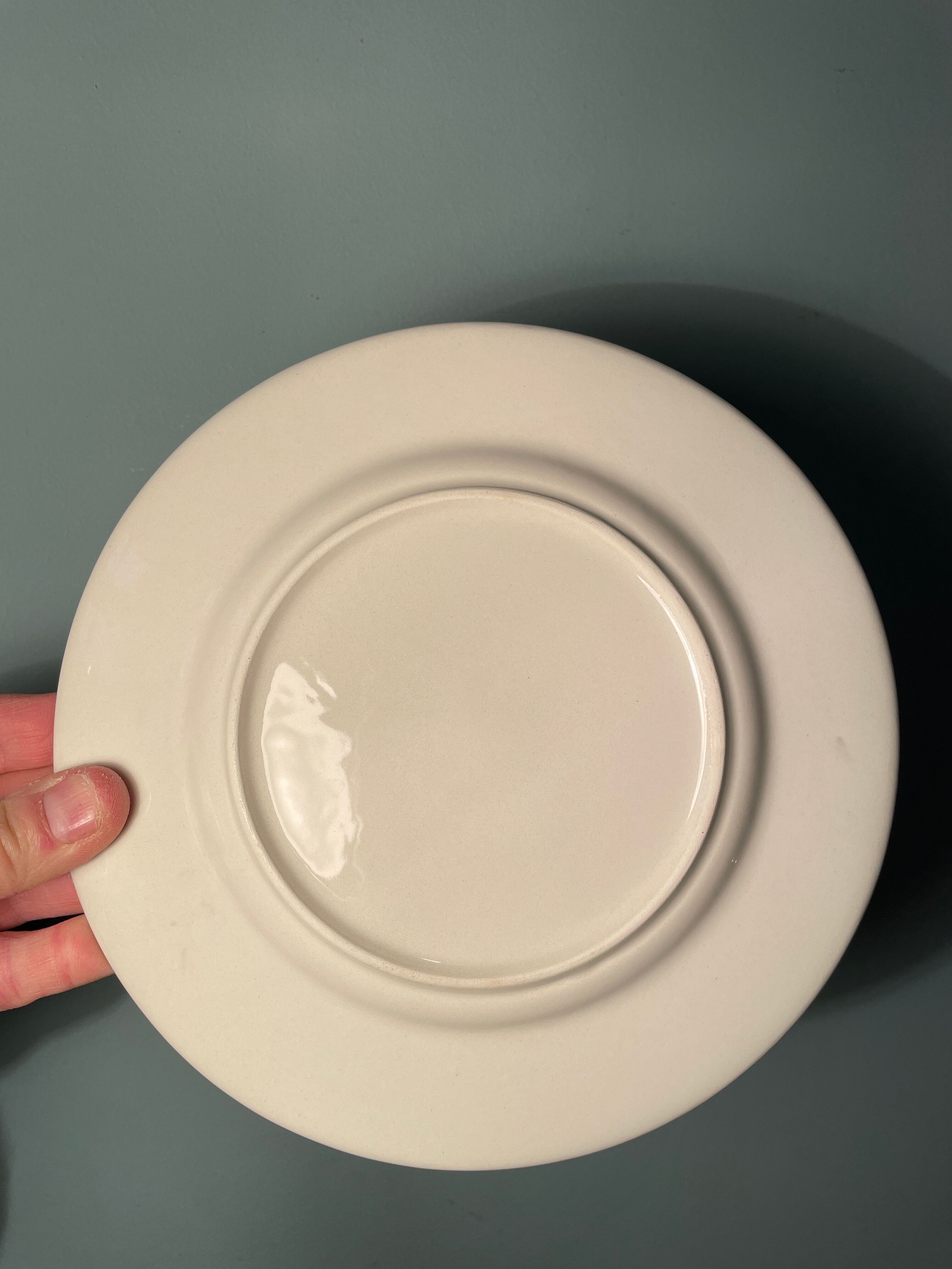 Set of 9 Granada dessert plates