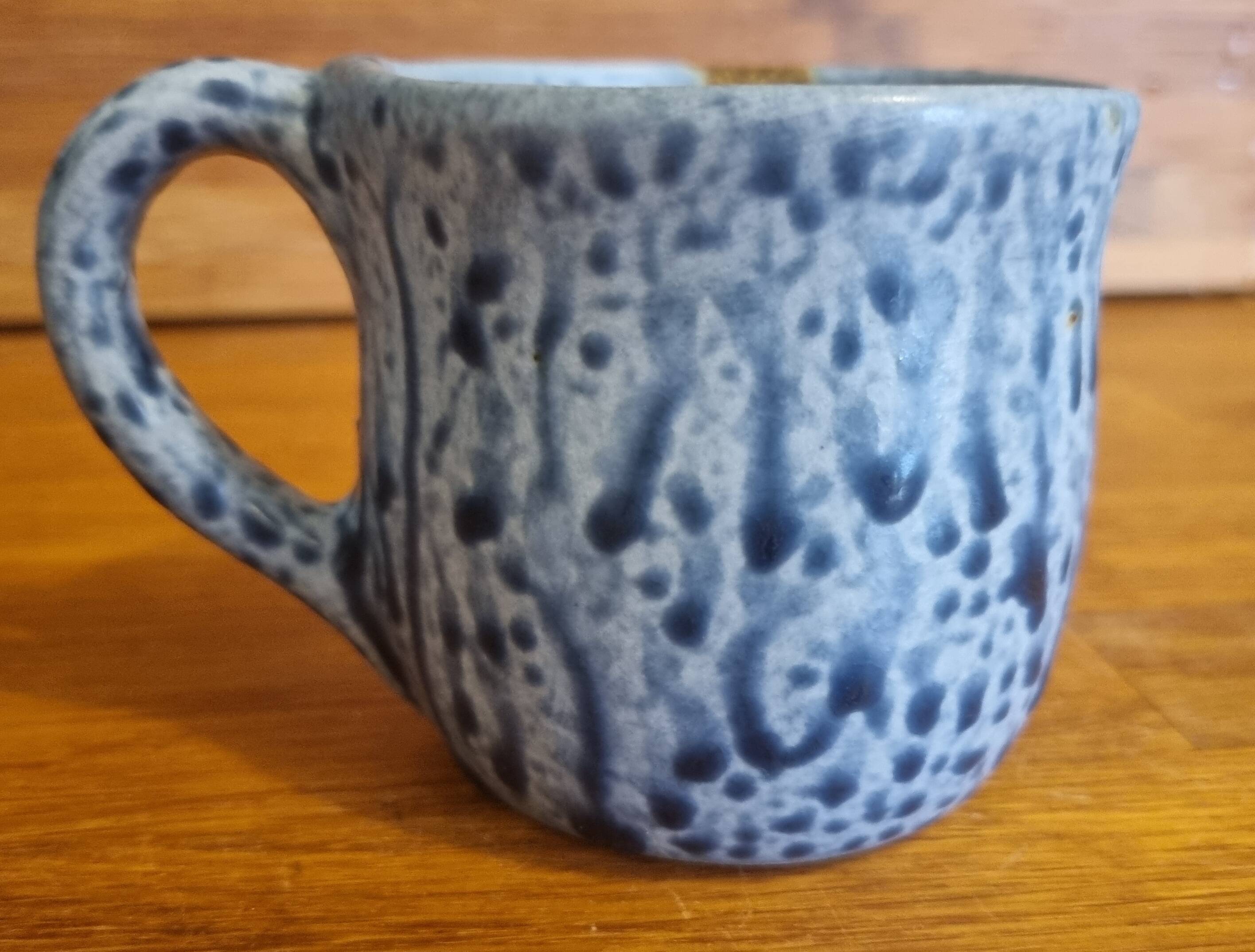 Polynesian ceramic mug Maohi pattern