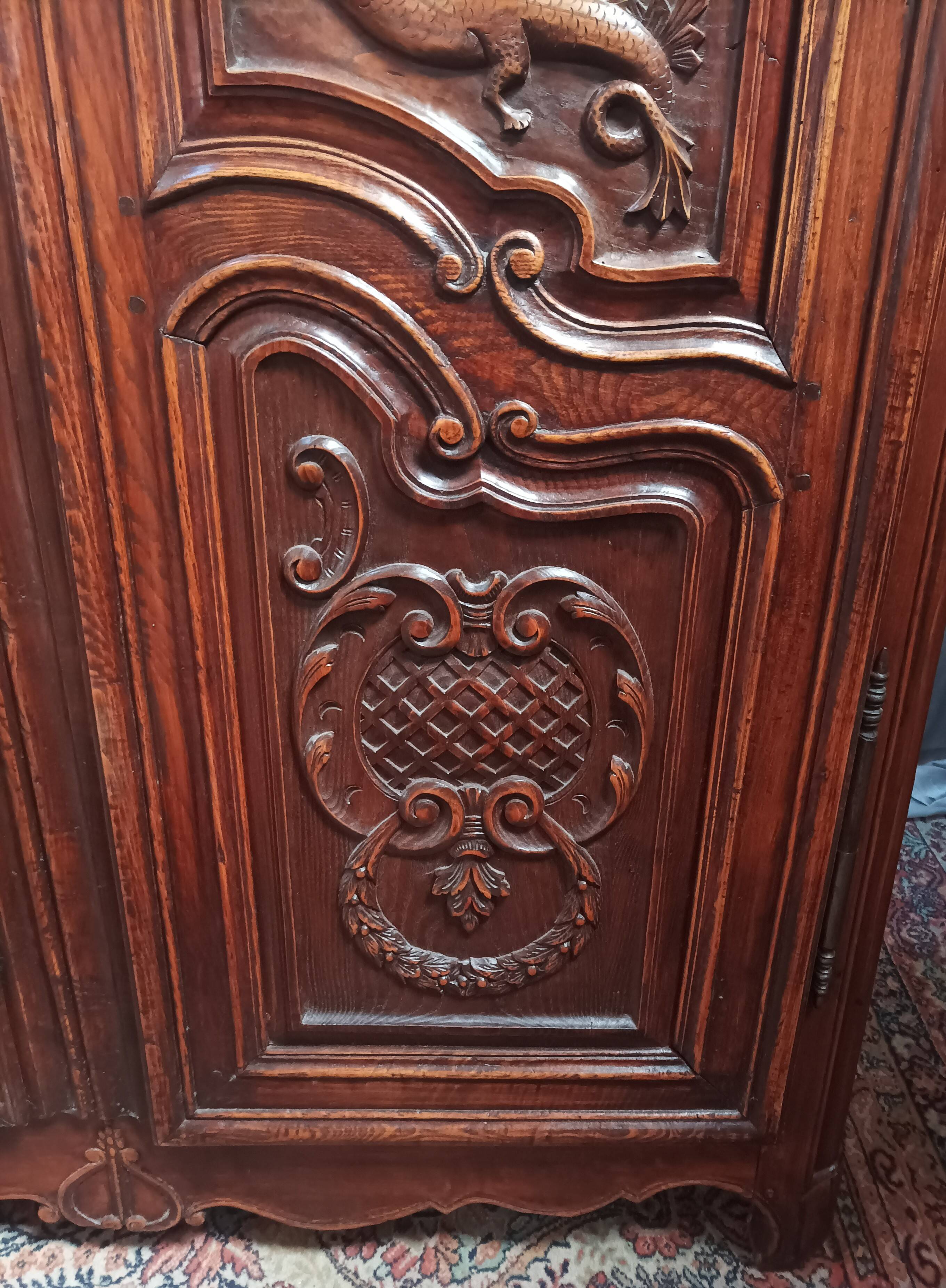 Armoire Renaissance en chêne