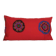 Vintage embroidered cushion cover 41x76 cm