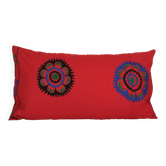 Vintage embroidered cushion cover 41x76 cm