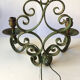 Wall lamp 40s in wrought iron