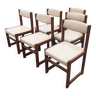 Suite 6 chaises vintage