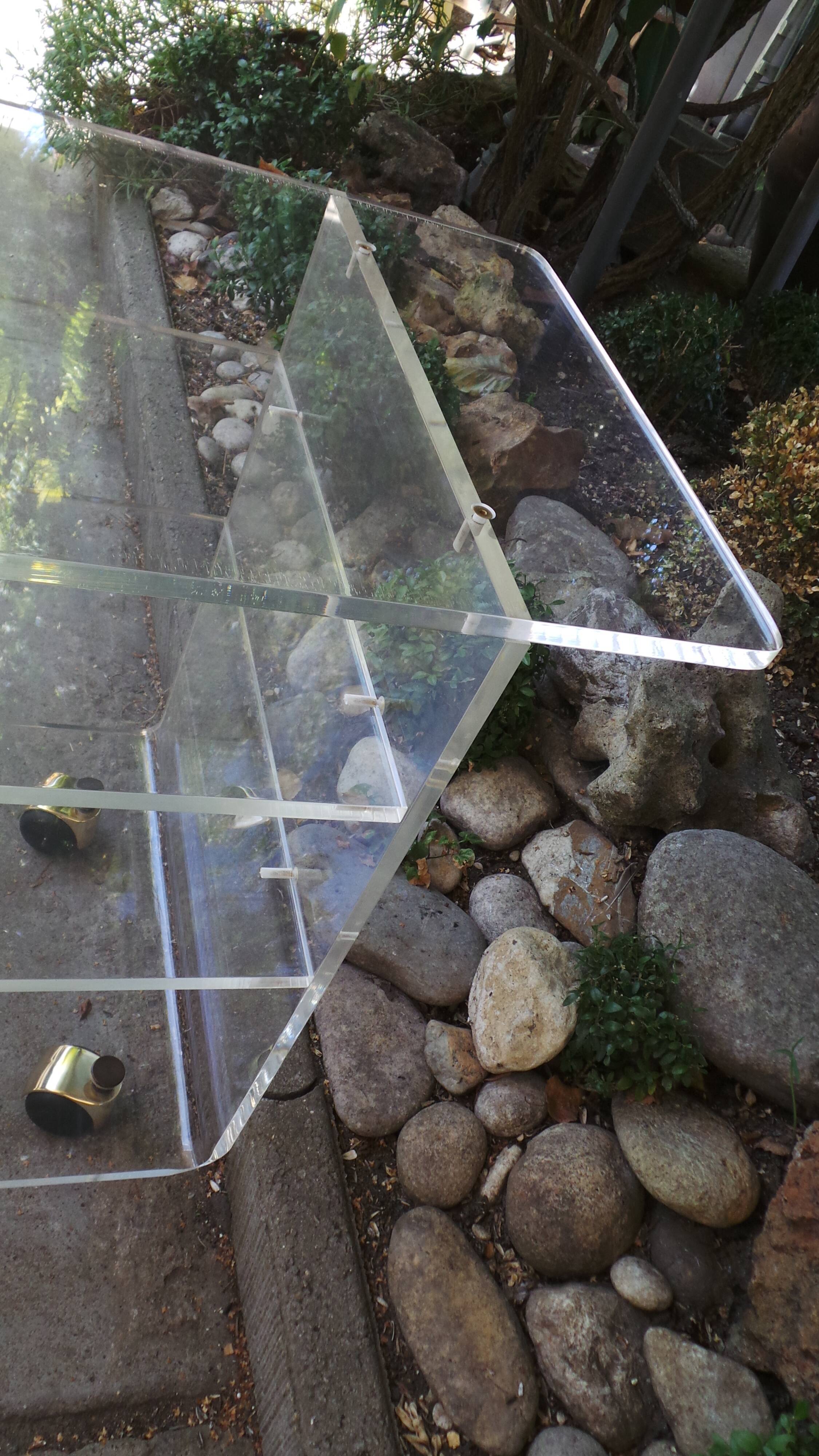 70's Plexiglas wheelchair