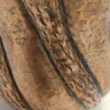 Round Embossed Copper Cachepot / Vase attr. to Egidio Casagrande, Italy