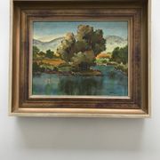 Huile sur toile