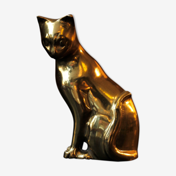 Brass cat