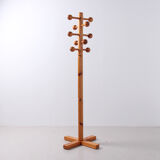 Pine coat rack