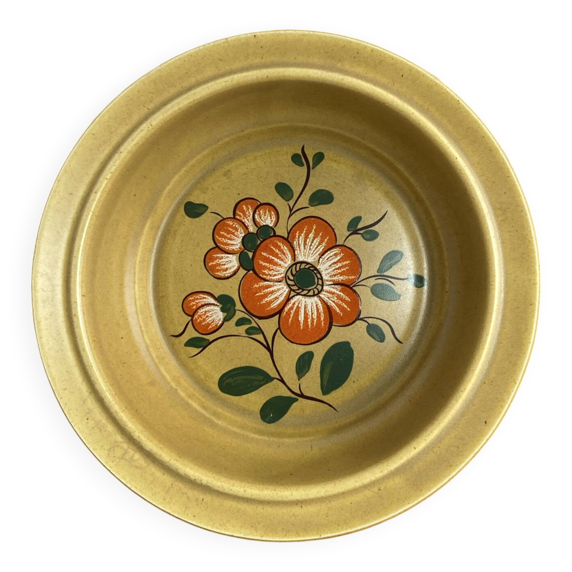 Earthenware salad bowl, Lunéville, 1970
