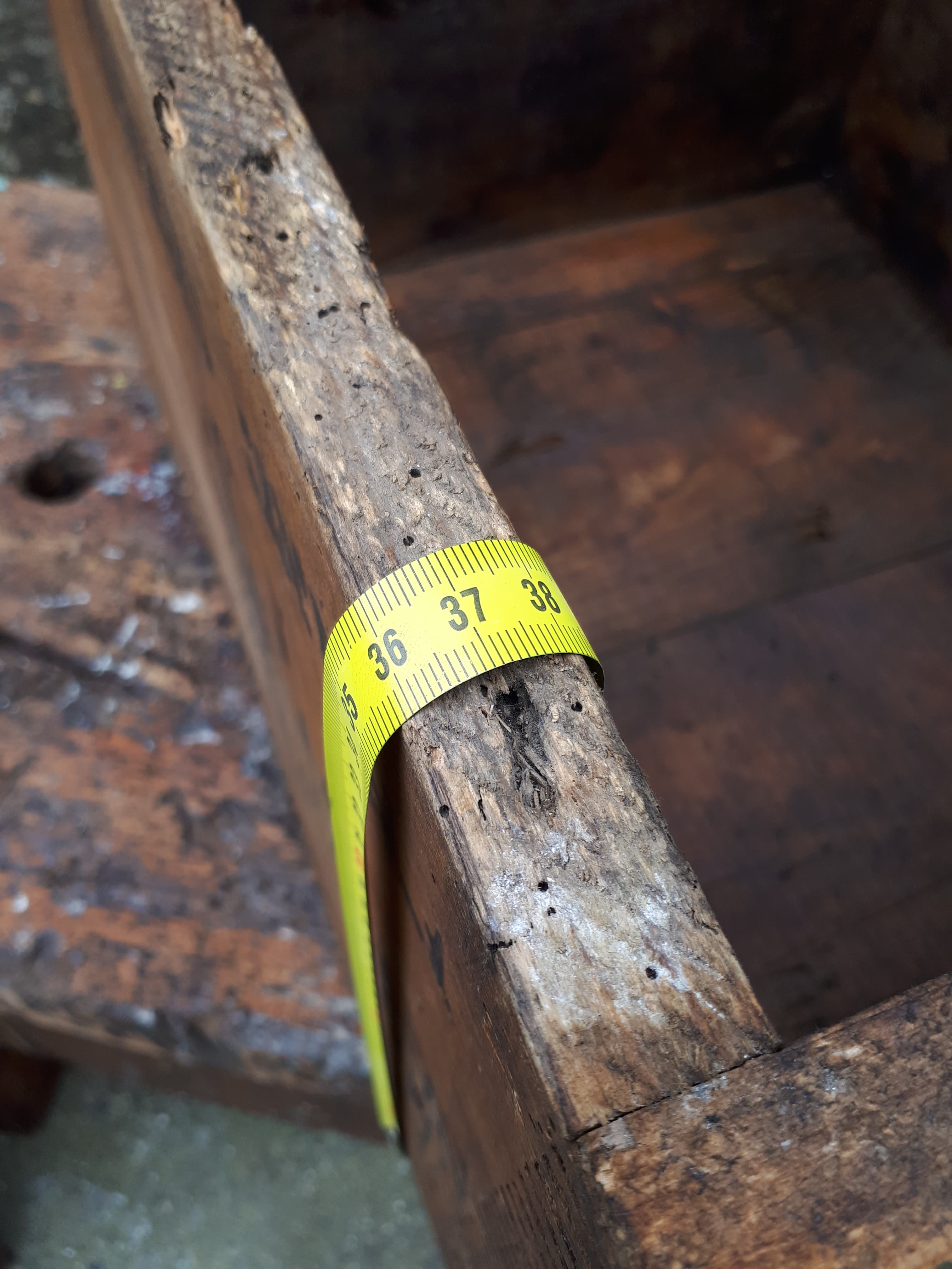 Smith-Corona wooden crate