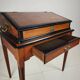 18th Century Indonesian Amboyna & Ebony Portable Writing Desk, custom stand