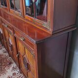 Maple and Co 19th century mahogany bookcase