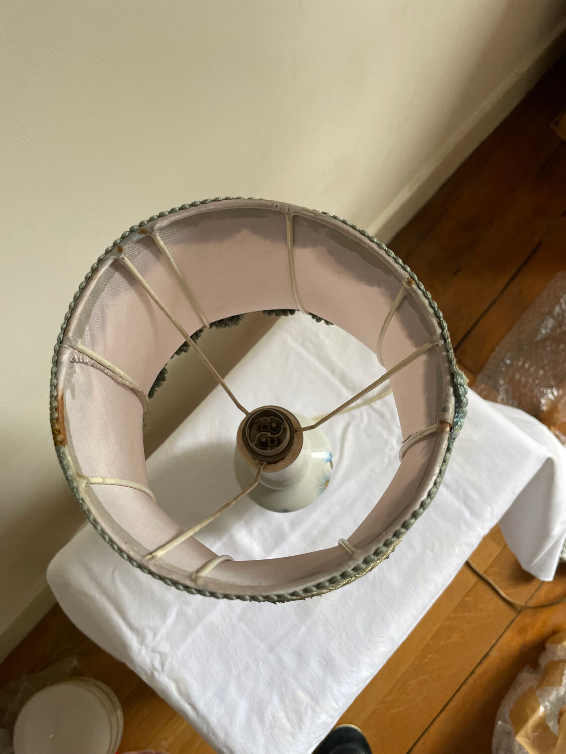 Vintage bedside lamp