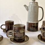 Stoneware coffee service, made in Japan.