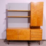 Armoire murale vintage des années 1960 par UP Závody, Tchécoslovaquie
