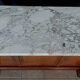 Empire style sideboard in speckled precious wood