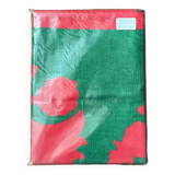 Pierre Frey "Frontenac" Red & Green Tablecloth