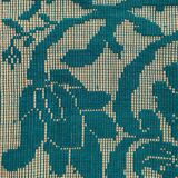 Romanian carpet green and yellow made by hand in wool