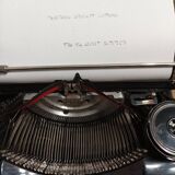 Underwood portable typewriter