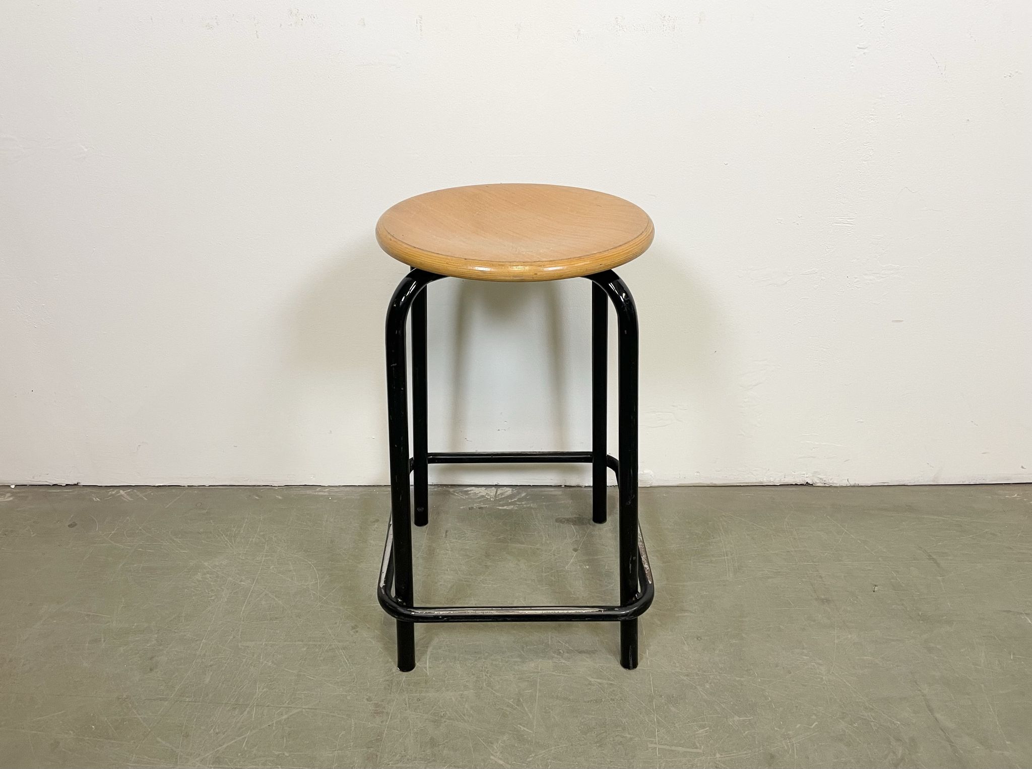 Vintage industrial italian stool, 1970s