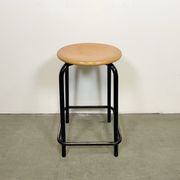 Vintage industrial italian stool, 1970s