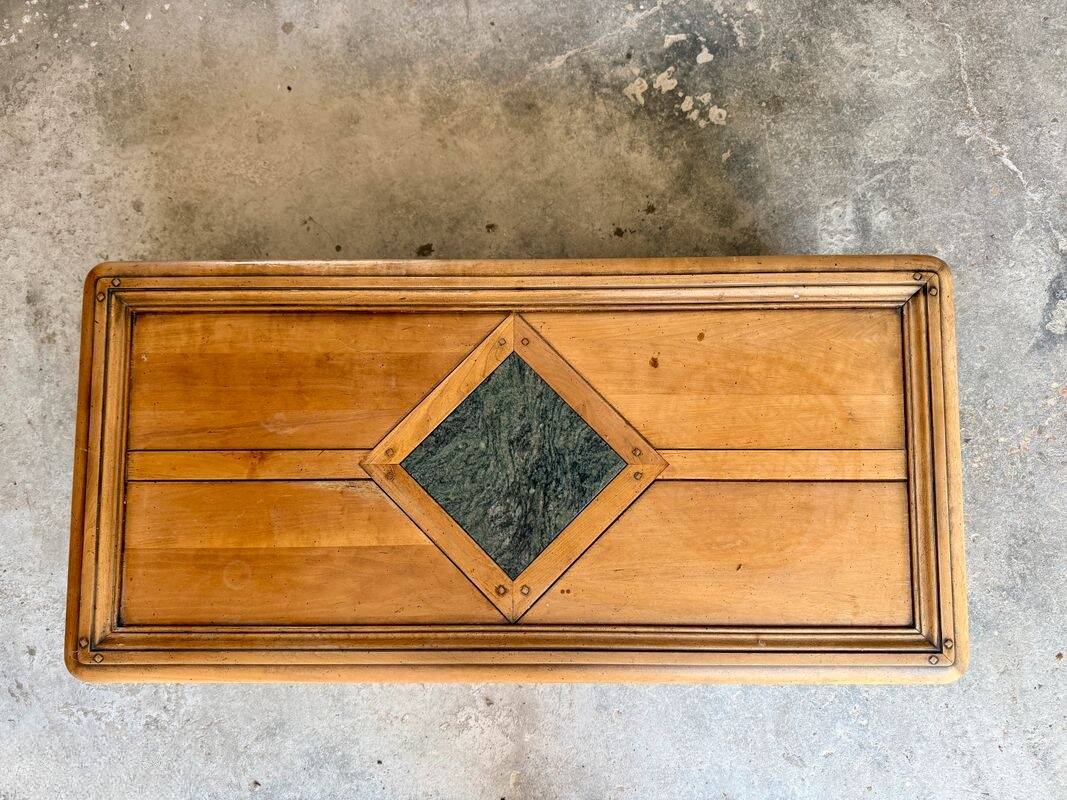 Wooden coffee table