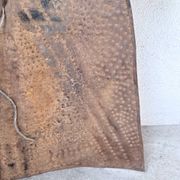 "Glagwa" shield embossed metal Cameroon 20th century