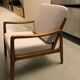 Fauteuil en teck danois du milieu du siècle par Ole Wanscher FD-109