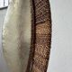 Lampadaire bronze et corde 1970