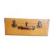 Rectangular old suitcase
