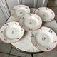 Lot of 5 hollow plates badonviller model "dany" years 30-40
