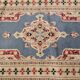 Handmade wool and silk Persian rug