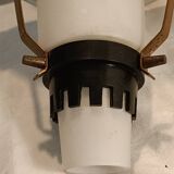 Plafonnier métal laiton vintage 50'