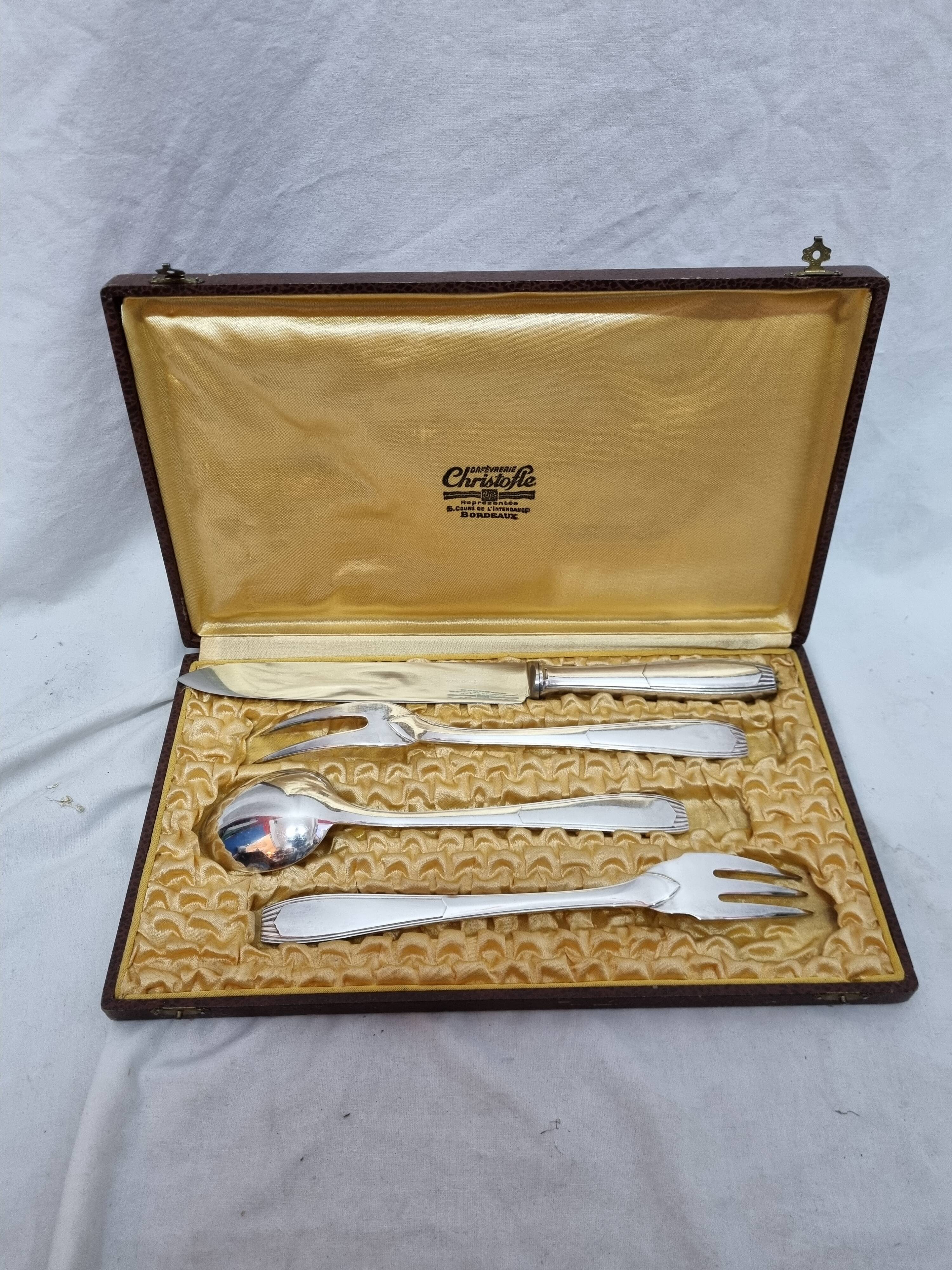 Couverts de service Christofle Malmaison