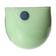 Danish green crystal vase Royal Copenhagen