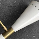 Pair of white cone appliques