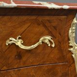 Mahogany chest of drawers, Louis XV style – 1st part of the 20th century
