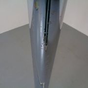 Large chrome-plated floor lamp from Staff, 1960s