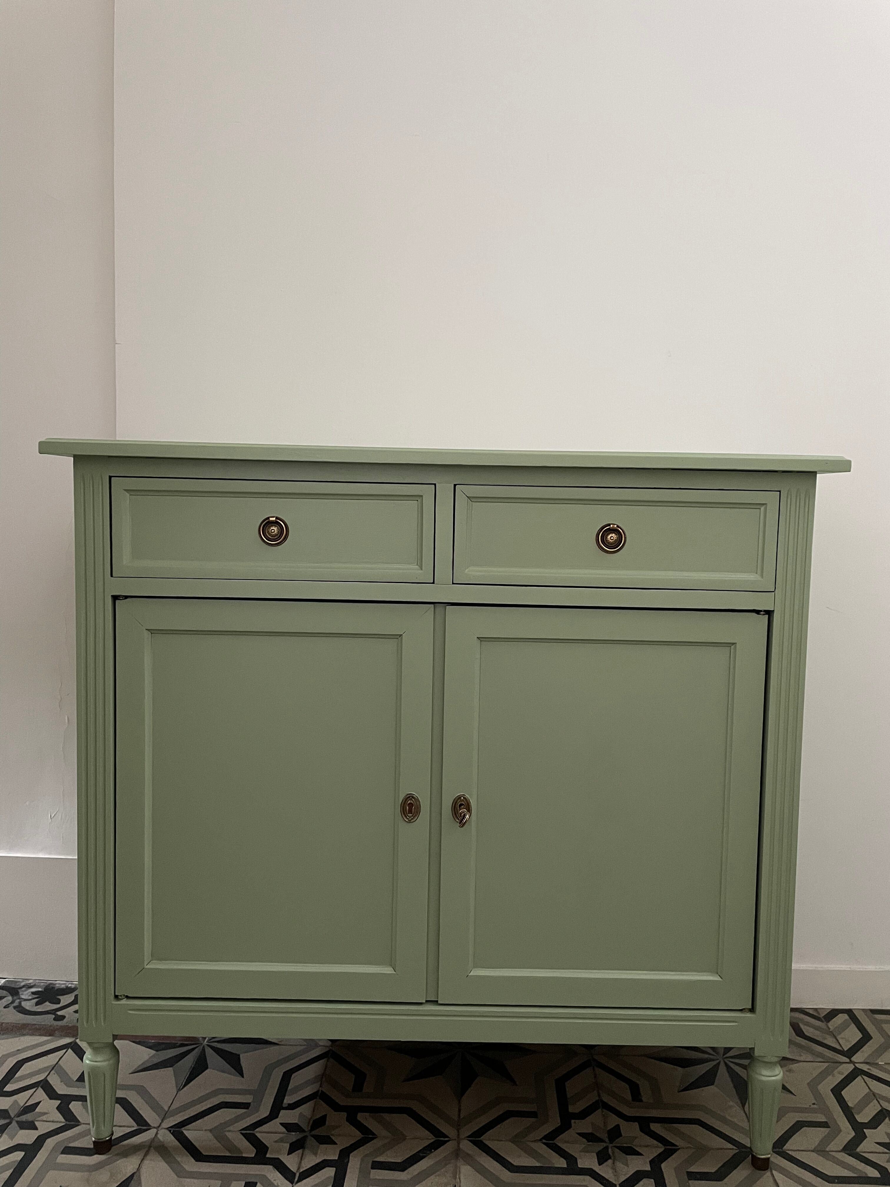 Antique furniture of Parisian buffet type, around 1960