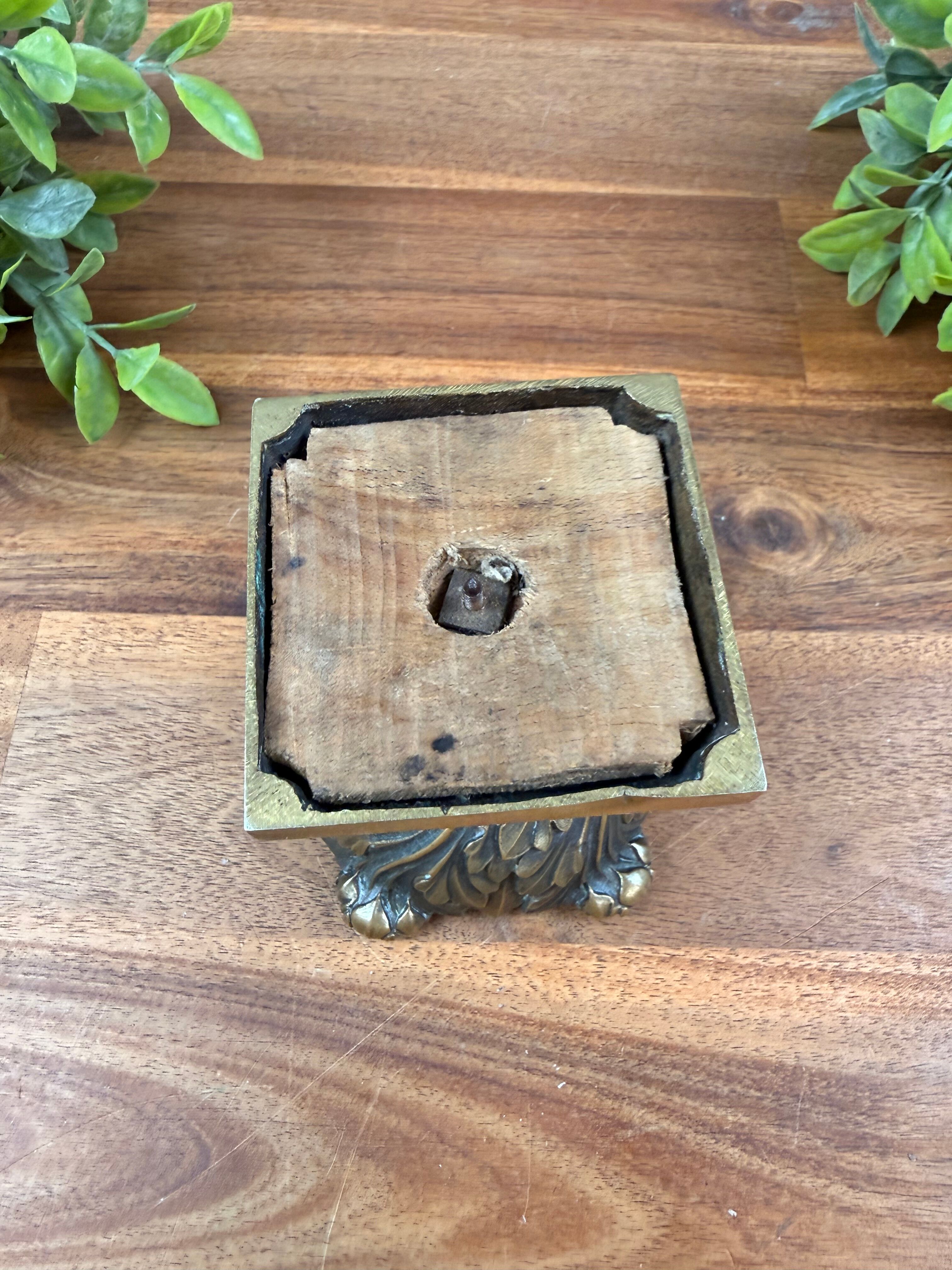 Empire Style Bronze Cup on Pedestal